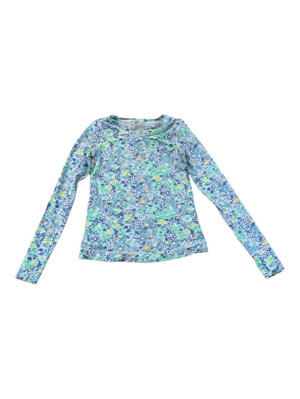 Lilly Pulitzer Luxletic Renay Sunguard in the "Blue Haven Floral" print XXS